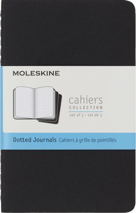 Блокнот Moleskine Cahier Journal,  64стр,  пунктир,  черный [qp314]
