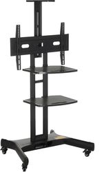 Изображение товара Стойка для телевизора ONKRON TS1552, 40-70", напольный, мобильный,  черный