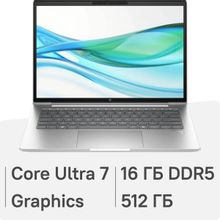 Изображение товара Ноутбук HP ProBook 440 G11 с Intel Core Ultra 7 и 16ГБ RAM