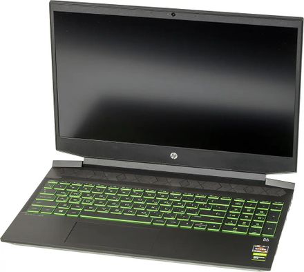 Ноутбук игровой HP Pavilion Gaming 15-ec1020ur 15.6", AMD Ryzen 5 4600H 3ГГц, 6-ядерный, 16ГБ DDR4, 512ГБ SSD,  NVIDIA GeForce  GTX 1650 Ti - 4 ГБ, Windows 10 Home, черный [1a8n3ea]