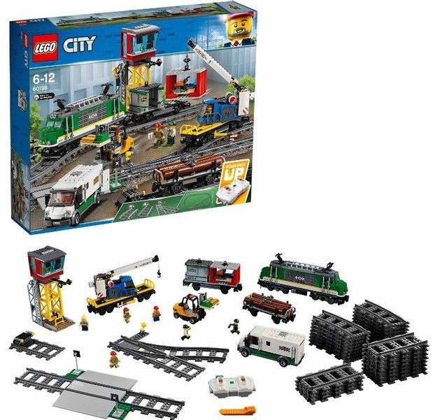 Конструктор Lego City Товарный поезд,  60198