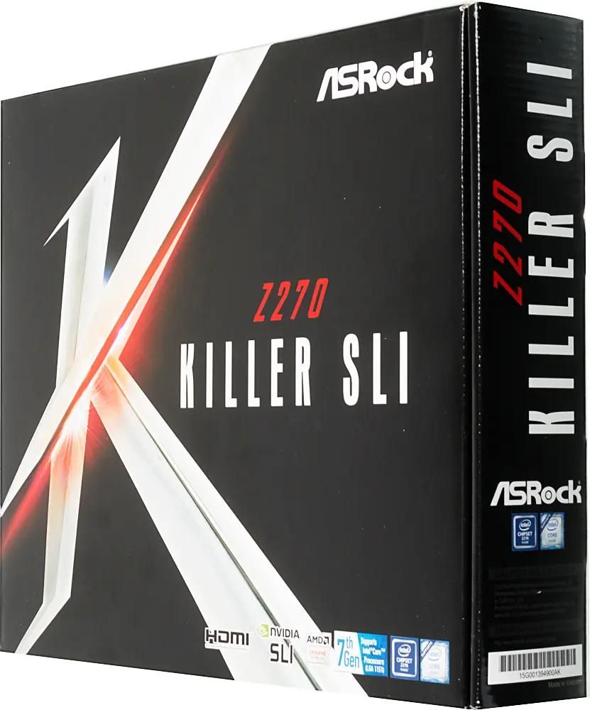 ASRock Z270 KILLER SLI LGA 1151 Intel Z270 ATX Ret 426244