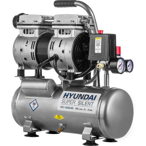 Компрессор поршневой Hyundai HYC 14206LMS безмасляный