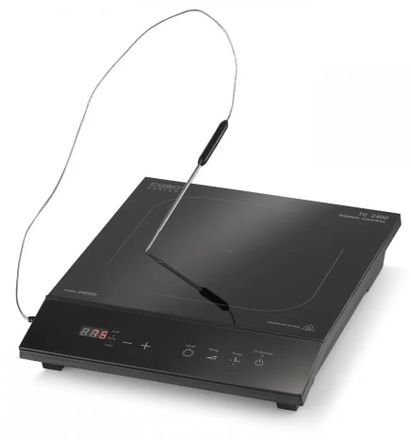 Настольная плита индукционная CASO TC 2400 Thermo Control, стеклокерамика, черный