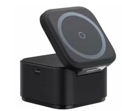 Изображение товара Беспроводное зарядное устройство BASEUS MagPro,  USB-C, USB-C, 25Вт, 1A, черный
