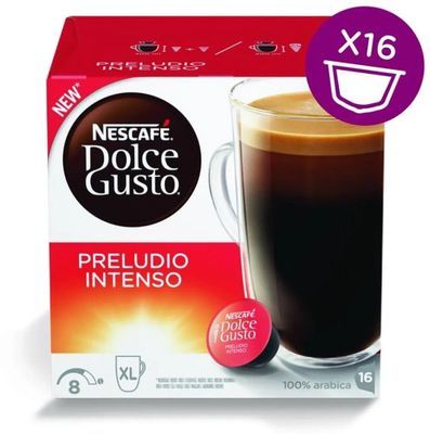 Характеристики Кофе в капсулах DOLCE GUSTO Preludio Intenso, капсулы ...