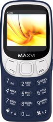 Изображение товара Сотовый телефон MAXVI K200 синий Изображение товара Сотовый телефон MAXVI K200 синий