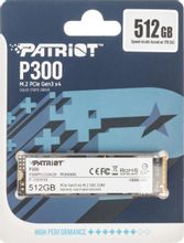 Изображение товара SSD накопитель Patriot P300 512ГБ M.2 NVMe PCIe 3.0