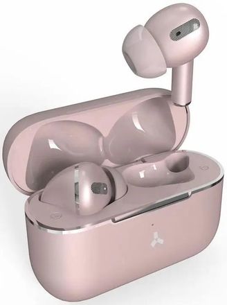 Наушники ACCESSTYLE Indigo TWS, Bluetooth, внутриканальные, розовый [indigo tws pink]