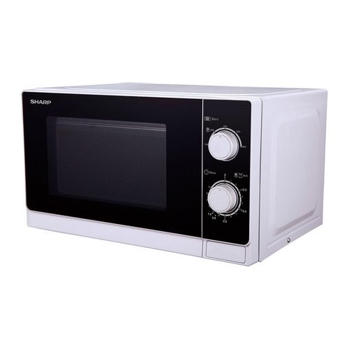 Микроволновая печь Sharp R-2000RW, 800Вт, 20л, белый/черный