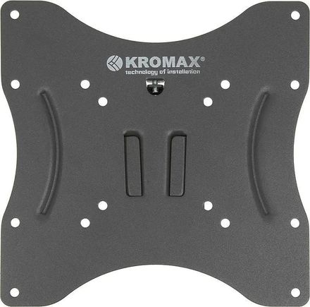 Кронштейн для телевизора Kromax SLIDE-2, 15-37", настенный, фиксированный,  серый [20043]