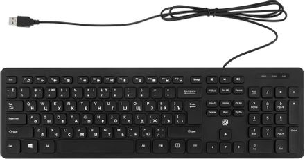 Клавиатура Oklick K733, проводная, USB, мембранная, черный