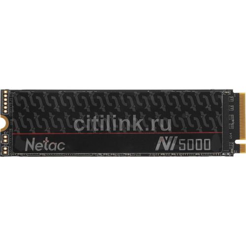 500ГБ SSD накопитель NETAC NV5000t M.2 2280, PCIe 4.0 x4, NVMe, M.2 [nt01nv5000t-500-e4x]