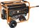 Изображение товара Бензиновый генератор CARVER PPG- 9000Е, 220/12 В, 7.5кВт, на колёсах с АКБ [01.020.00040]