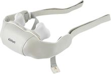 Изображение товара Массажер для шеи KitFort КТ-5935 с 2 режимами, беспроводной, серый