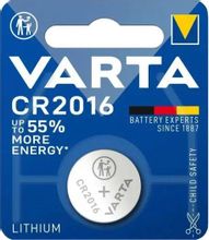 Изображение товара CR2016 Батарейка VARTA Electronics BL1 Lithium,  1 шт.