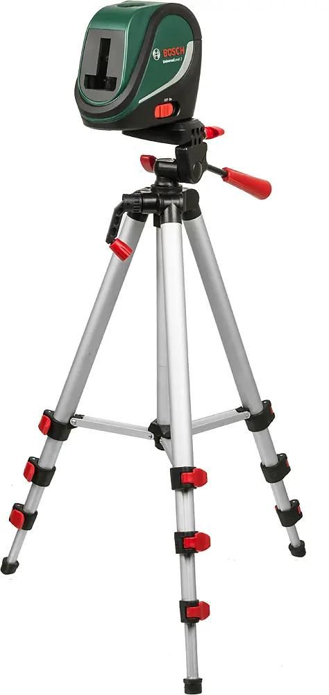 Лазерный уровень Bosch UNIVERSALLEVEL 2 Set (0603663801) со штативом. Тренога нивелир бош. Bosch 0603663800. Подставка для нивелира бош.