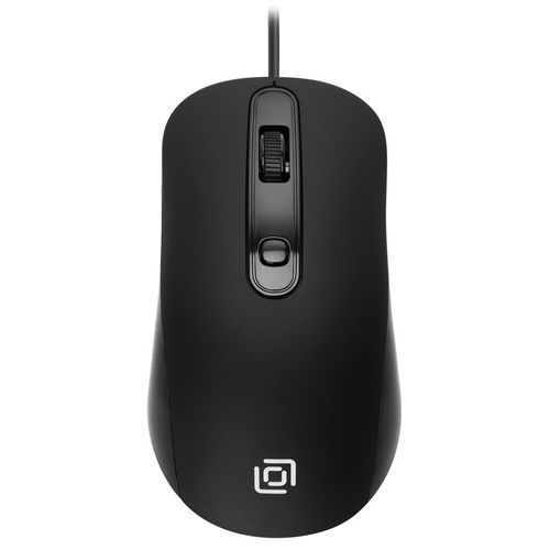 Мышь проводная Oklick 155M, оптическая, USB, 1600dpi, черный [868548]
