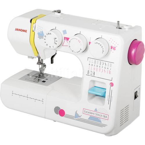 Швейная машина Janome Excellent Stitch 18A, белый