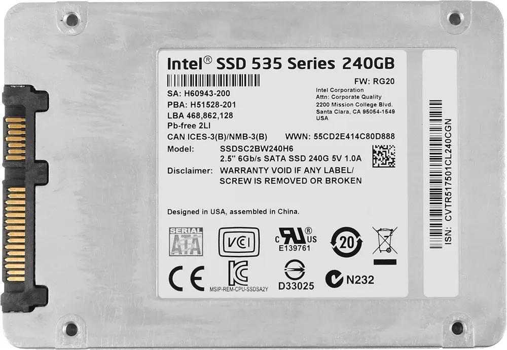 Intel 535 clearance 240gb