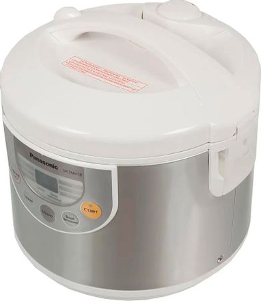 Мультиварка Panasonic SR-TMH18LTW,  670Вт,   белый/серебристый