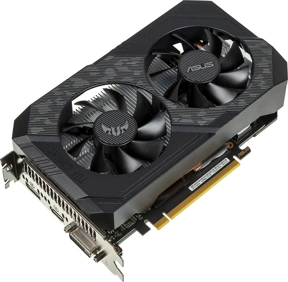 Видеокарта ASUS NVIDIA GeForce GTX 1650SUPER TUF-GTX1650S-O4G-GAMING 4ГБ  GDDR6, OC, Ret – купить в Ситилинк | 1199120