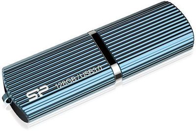Отзывы на Флешка USB Silicon Power Marvel M50 128ГБ, USB3.0, голубой ...