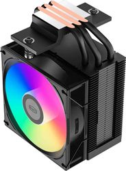 Устройство охлаждения (кулер) PCCOOLER R300, 4-pin, ARGB, черный