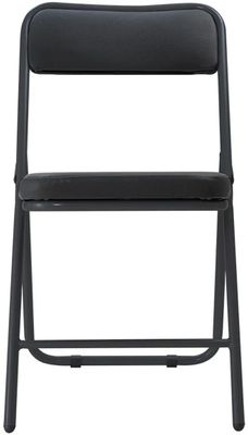 Стул HELMI HL-F06 Golf, на ножках, складной, кожзам, черный [359842 ...
