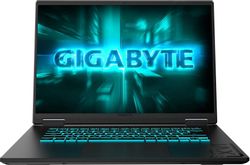 Изображение товара Ноутбук игровой Gigabyte GAMING A16 GA63H, 16", 2025, IPS, AMD Ryzen 7 260 3.8ГГц, 8-ядерный, 16ГБ DDR5, 1ТБ SSD,  NVIDIA GeForce  RTX 5050 для ноутбуков - 8 ГБ, TGP 85Вт, FreeDOS,  черный [3thk3kz894sd]