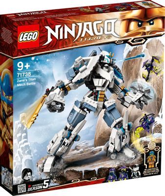 Конструктор Lego Ninjago Битва с роботом Зейна,  71738