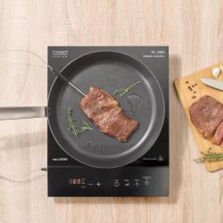 Настольная плита индукционная CASO TC 2400 Thermo Control, стеклокерамика, черный