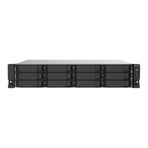 Сетевое хранилище NAS Qnap TS-1273AU-RP-8G, 12-bay, стоечный, Ryzen, V1500B