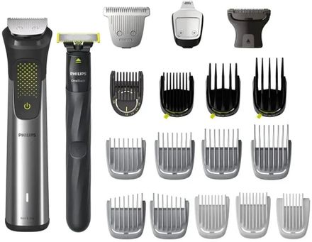 Триммер Philips Series 9000 MG9553/15 серебристый/черный