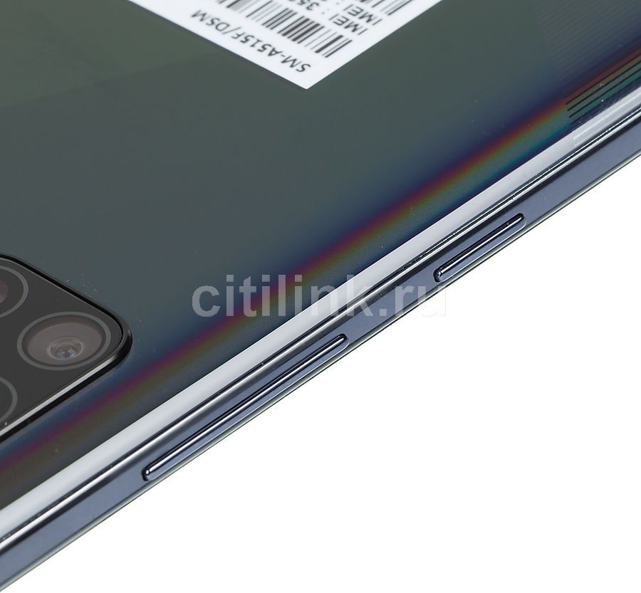 Характеристики Смартфон Samsung Galaxy A51 128Gb, SM-A515F, черный ...