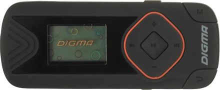 MP3 плеер Digma R3 flash, 8ГБ, черный
