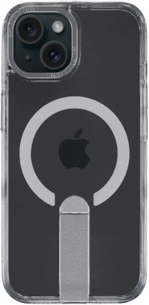 Чехол (клип-кейс) ZIBELINO Shine, для Apple iPhone 15, прозрачный [zms-apl-15-sh-st-trn]