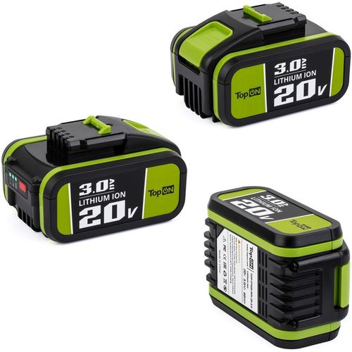 Батарея аккумуляторная для Worx TopON TOP-PTGD-WX-20-3.0, 20В, 3Ач, Li-Ion [103014]