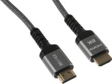 Изображение товара Кабель  2.1V,  HDMI (m) (прямой) -  HDMI (m) (прямой),  GOLD ,  2м,  черный
