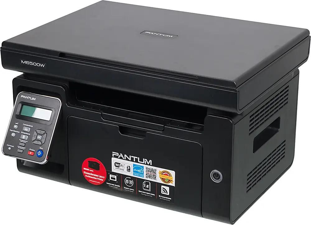 МФУ лазерный Pantum M6500W черно-белая печать, A4, цвет черный – купить в  Ситилинк | 1152205