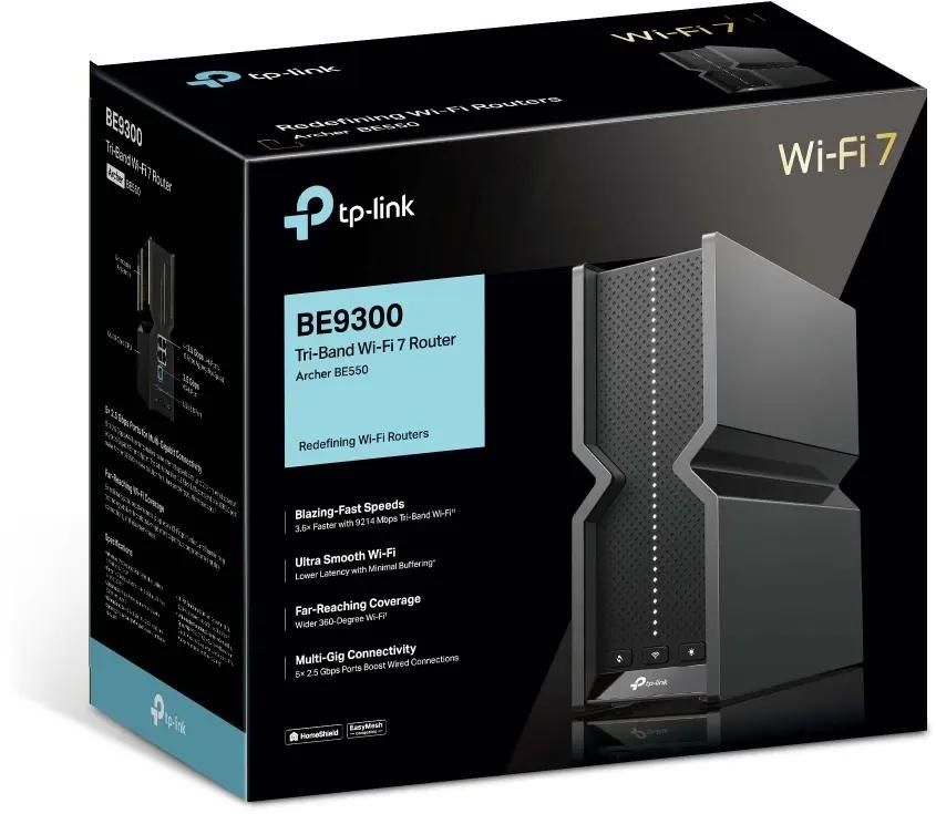 Отзывы на Wi-Fi роутер TP-LINK Archer BE550, Wi-Fi 7, BE9300, 2.4