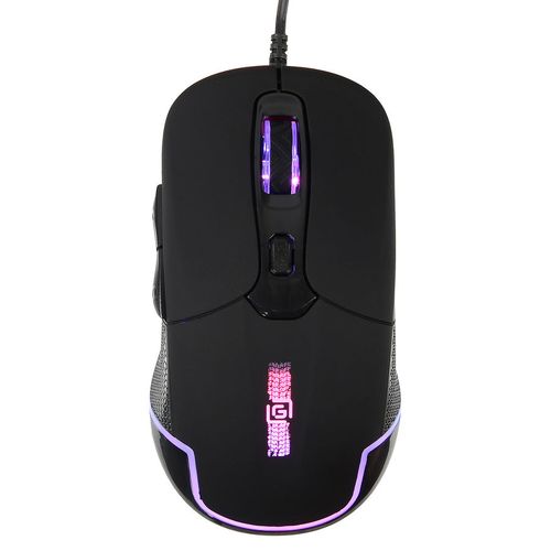 Мышь проводная Oklick 965G RACER, игровая, оптическая, USB, 2400dpi, черный [1018258]