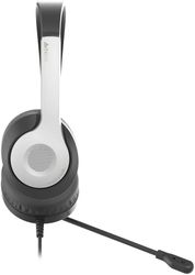 Гарнитура A4TECH Fstyler FH100U, проводные, белый / черный