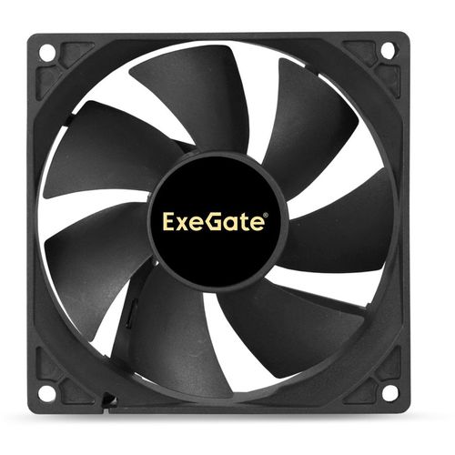 Вентилятор EXEGATE EX288926RUS 92мм, 3-pin, 2150об/мин, 27 дБ, черный, OEM