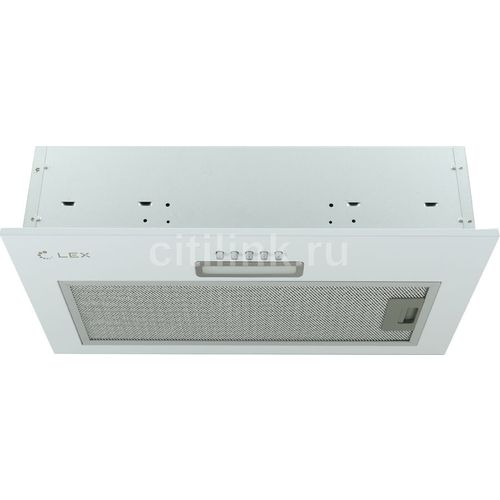 Вытяжка встраиваемая LEX GS Bloc LIGHT 600 белый — фото 1