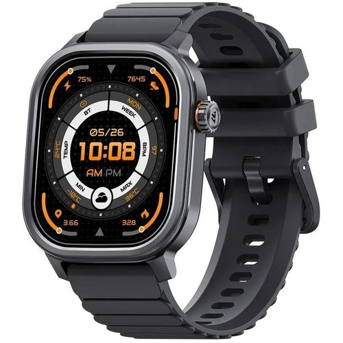 Смарт-часы KOSPET Pulse 48мм, 1.96", черный/серый