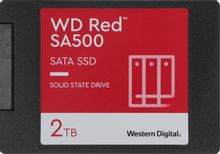 Изображение товара WD Red SA500 2TB SSD для NAS с SATA III, 2.5" формат