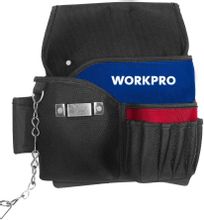Изображение товара Пояс для инструментов WORKPRO WP281015 черный 9 карманов