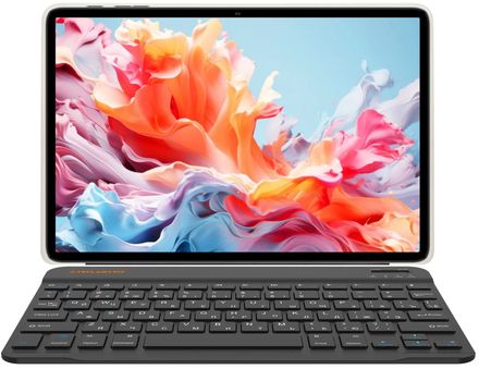 10.1" Планшет TECLAST P30T Case 3/128 GB T7250 Wi-Fi, 1280 x 800, 120Гц, Android 16, с чехлом и клавиатурой, серый