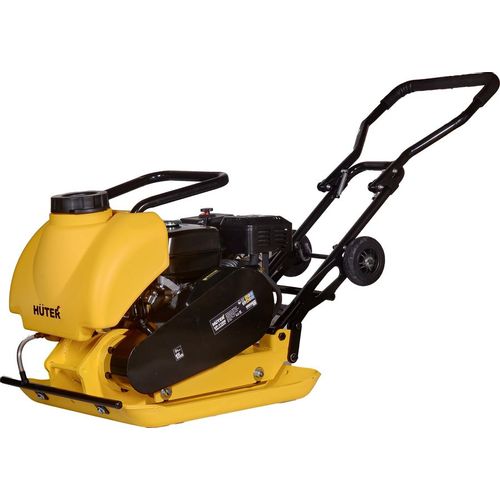 Виброплита Huter VP-110W, бензиновый, 6.5л.с., 4780.75Вт, уплотнение: 35мм, желтый [74/6/10]